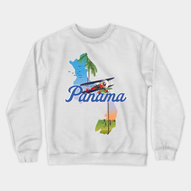 Panama Crewneck Sweatshirt by nickemporium1